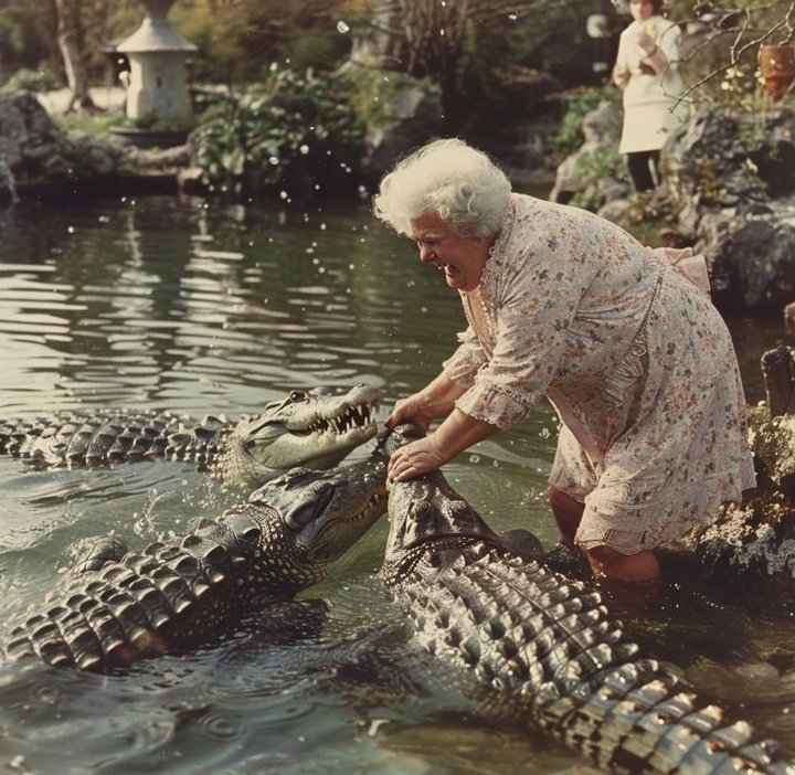 Mamie a deux passions dans la vie Le LSD et les canards