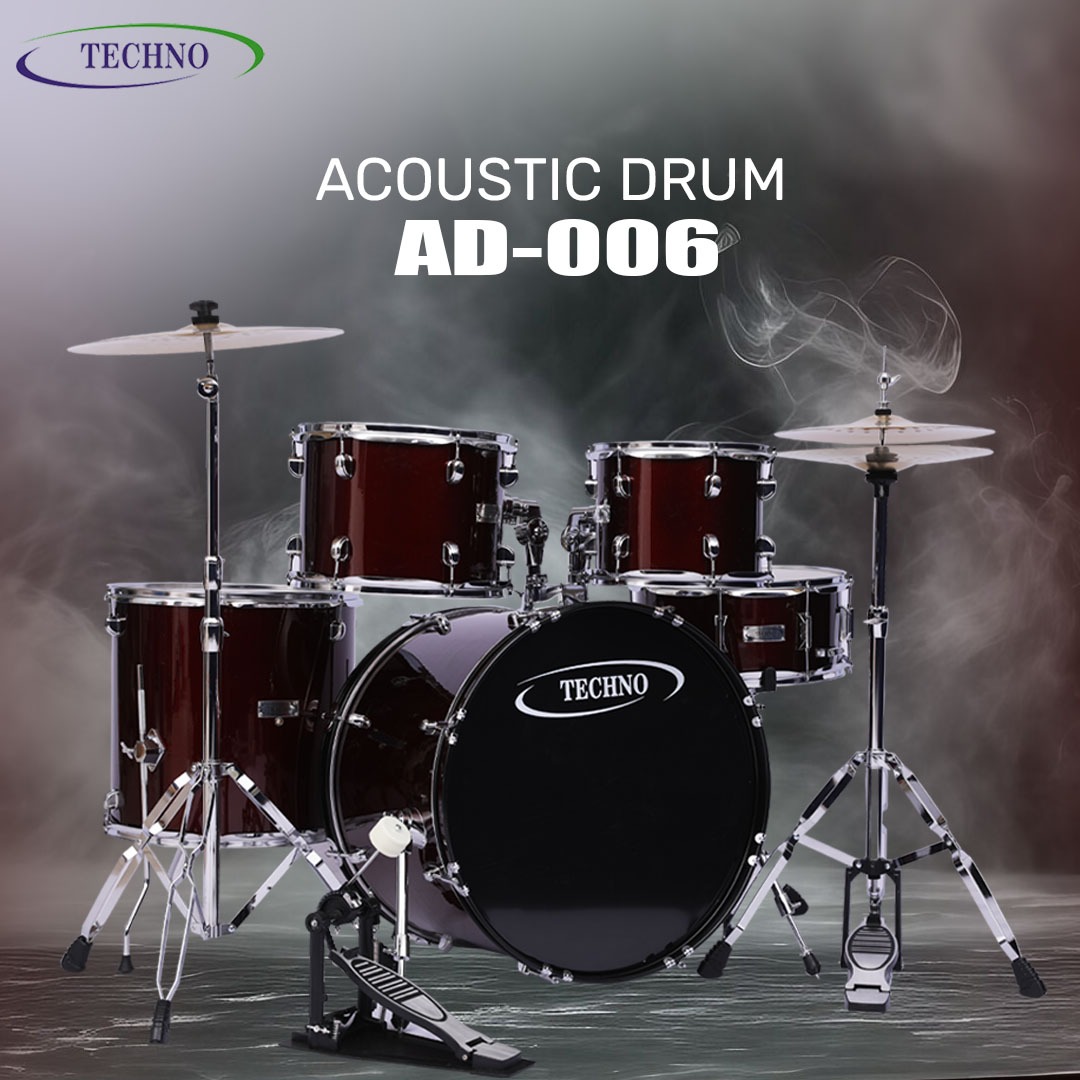 Techno Acoustic Drum AD-006
🌐 technomusicindia.in

#technomusicindia #technomusic #technodrum #technoguitar #drum #drumlife #electricdrums #electricdrum #drums #drumcover #drummer #drumsolo #drumuniversity #drumvideo #drumlessons #drumfam #drumdrumdrum #drumnbass #drumfill