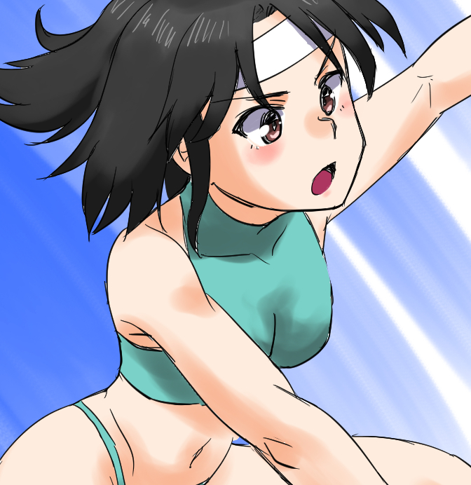 艦これ「体を描く練習だからビキニ姿にせざるを得ない 33枚目改覇王翔吼拳を使わざるをえな」|猫太郎＠5/5軍令部酒保のイラスト
