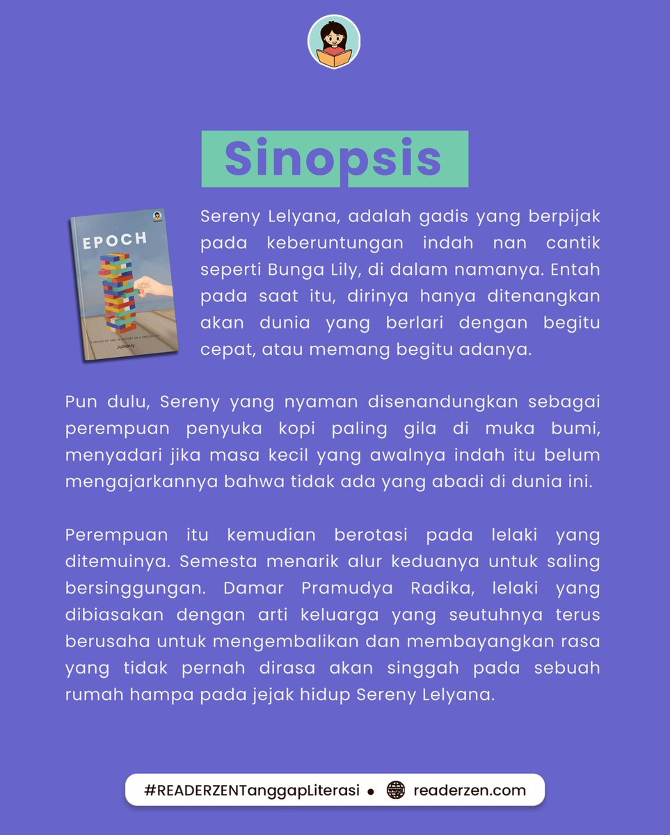 readerzen's tweet photo. Masih ada kesempatan untuk Rekan Literasi ikutan pre order Epoch hingga malam ini! 🤩 

Segera dapatkan di https://t.co/mrz6Q4grUn sekarang! 💖

@Minimoon52 https://t.co/0VunmT8ZR8
