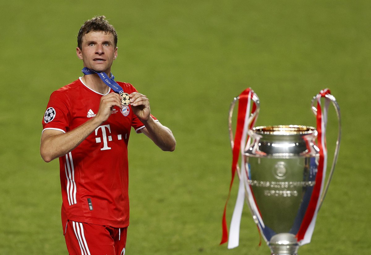 How poetic would it be...

Thomas Müller winning the UCL in 2025, wearing number 25, in his home stadium, in his last game ever.