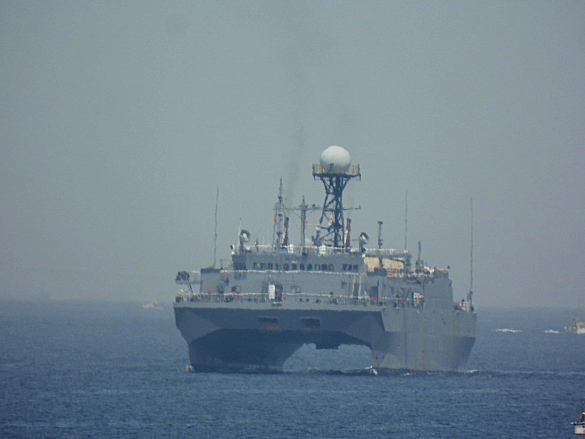 WarshipCam's tweet photo. USNS Effective (T-AGOS-21) Victorious-class ocean surveillance ship leaving Yokohama, Japan - April 20, 2024 #usnseffective #tagos21

SRC: TW-@MICHIYAM https://t.co/8Q3WkWiYCH