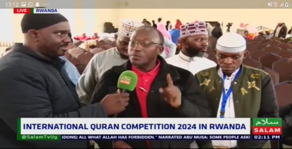 These hafidh should be respected, and their position must be recognized by us because Allah recognizes them. ~ @HajjiKaliisa #RwandaInternationalQuranCompetion24 #SalamDaawa #SalamUpdates