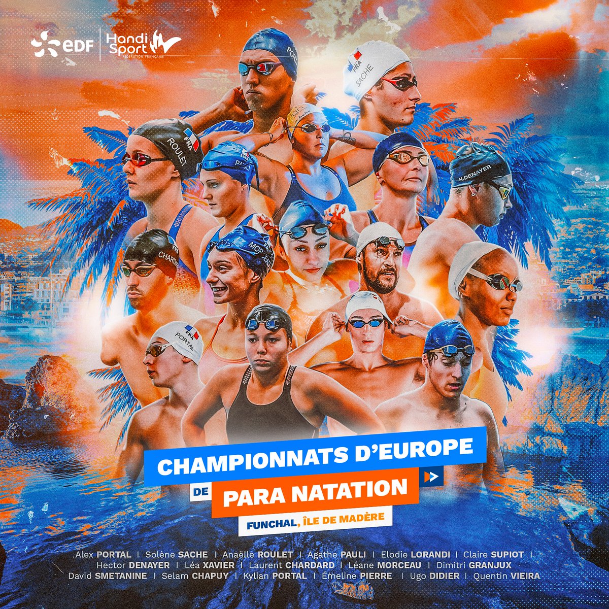 𝑹𝑬𝑨𝑫𝒀 𝑻𝑶 𝑹𝑼𝑴𝑩𝑳𝑬 💪 Nos para nageurs sont de retour dès dimanche pour les Championnats d’Europe de para natation à Madère 🏊🔥 On espère une pluie de médailles pour nos français 🥇 Transmettez leur votre énergie en commentaires ! ⚡ #EnergieduSport