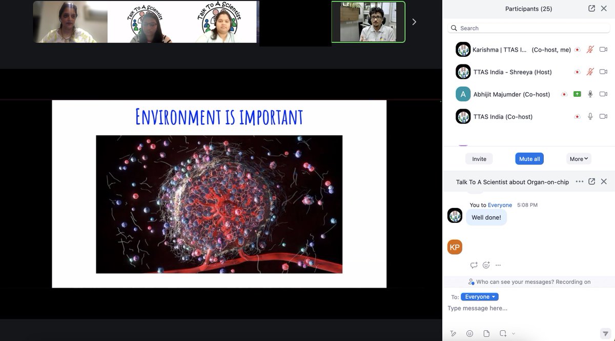 An interactive and engaging session with @abhijit_MLab on miniature systems in the laboratory. 🧪🥼 Relatable analogies to explain structure and function and lots of Q/A! And it elates us to no end that @TTASIndia is 4 years old and still going strong! 😍