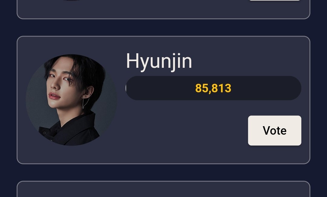 NETIZENS REPORT RANKINGS: Most Handsome Man in Korea: #11 — #Hyunjin (108.5K votes) Most Handsome Man Alive: #24 — Hyunjin (85.8K votes) App voting is the top priority! Goal: Top 10 Ends: 30th May