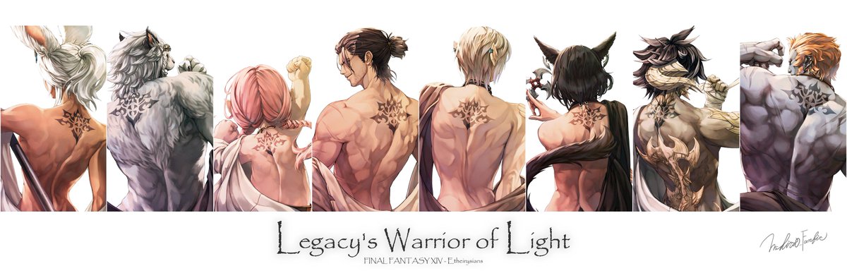 Legacy's Warrior of Light (completed) #FF14 #FFXIV