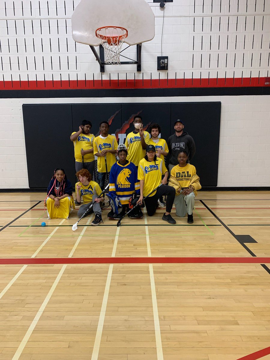 LBP's Unified Floorball team visited St. Marks Friday for a full day tournament. LBP Panthers had a blast, finishing the tournament with 2 wins and 1 loss. Special mention goes out to Emery who made 13 astounding goals and 4 assists!! #WeAreLBP #floorball #ocsbbecommunity