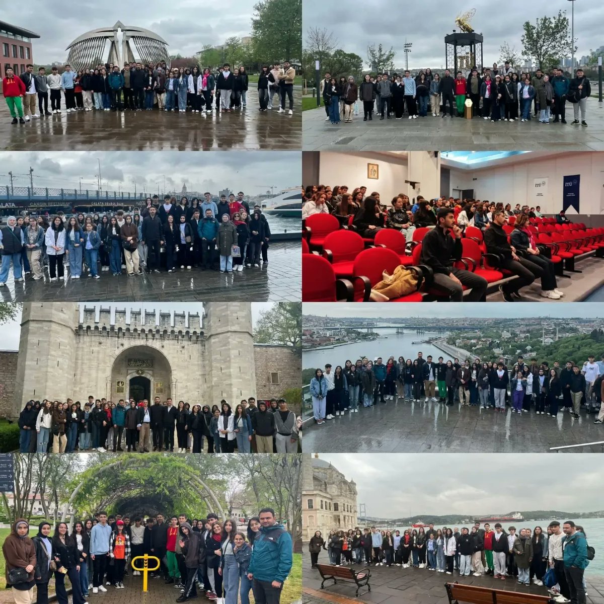 fatiherdogan79's tweet photo. Okulumuz öğrencileri ile İstanbul Teknik Üniversitesini ve  İstanbul'un tarihi, turistik yerlerini gezdik. https://t.co/GUVeP8qgyN