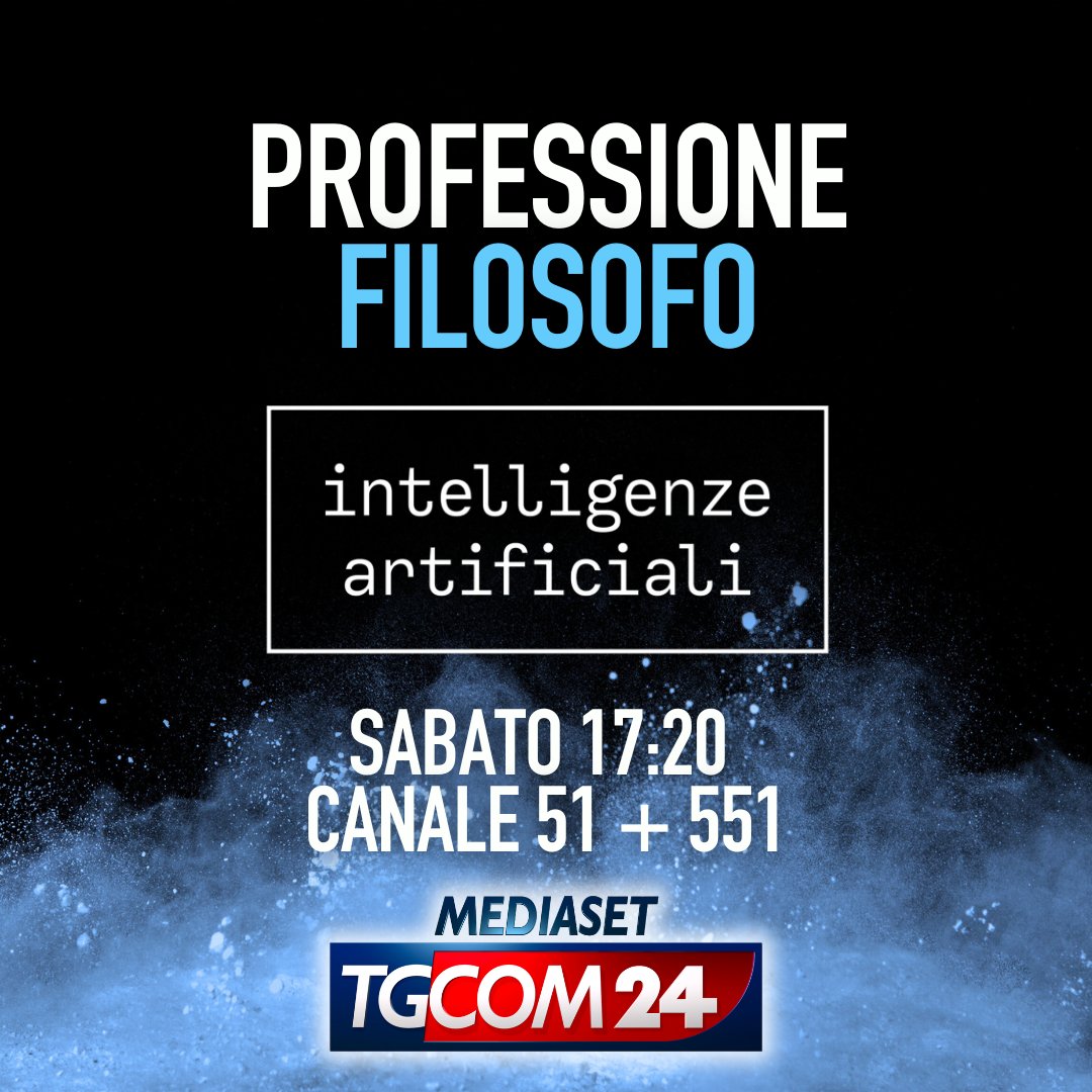 🤖 L'intelligenza artificiale diventa, ogni giorno che passa, sempre più parte della nostra vita e del mondo lavorativo che ci circonda. Oggi con Giuseppe #Girgenti , Professore di Storia della Filosofia Antica e co-autore del libro 'Umano, poco umano. Esercizi spirituali