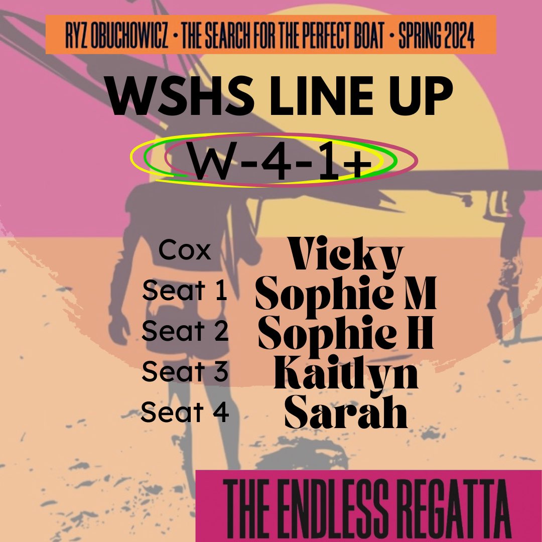 First flight for WSHS at 10:17 Lets Go Ladies!