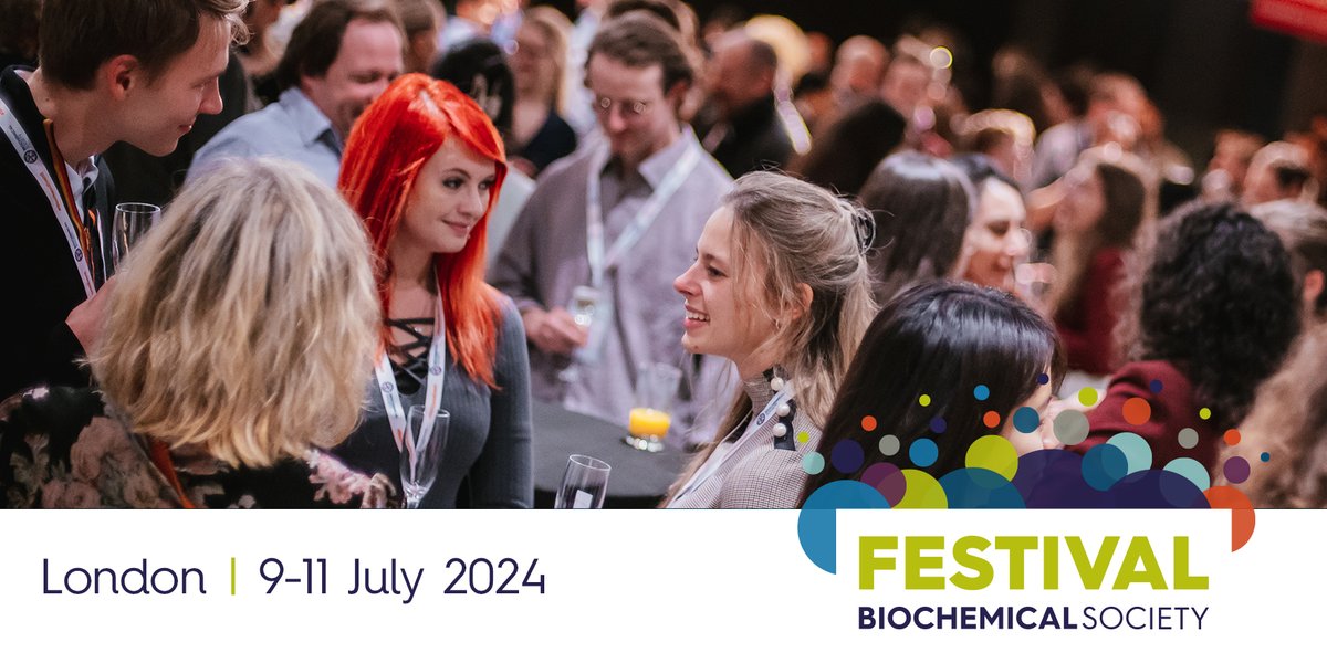 The abstract and earlybird booking deadline for our incredible 2024 Biochemical Society Festival is fast approaching! Submit a poster abstract for the chance to present your work and register by 9 May to save money on your registration: ow.ly/ikRr50Rg5g5
