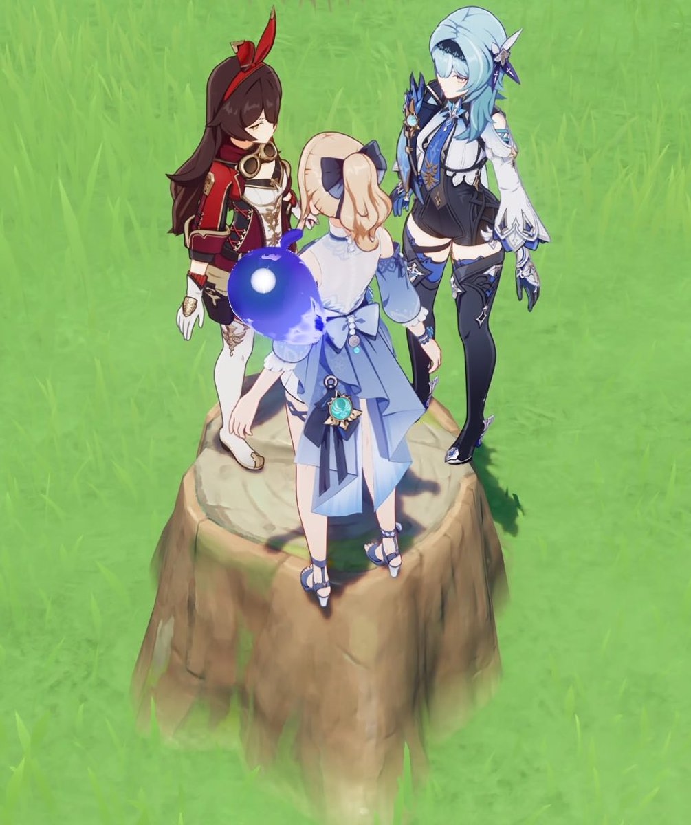 bueno, tuve que pagar todo lo que se bebió kaeya así que a partir de ahora nuestra sala de juntas será este tronco