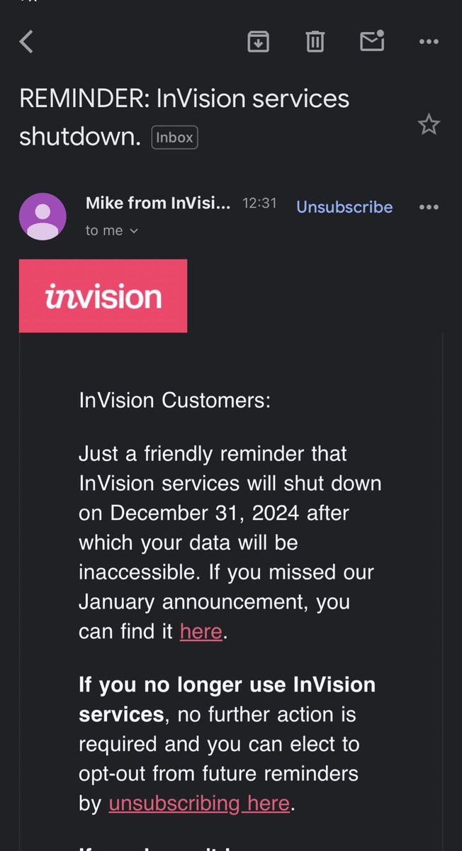 Heartbreaking 💔 Coming in the world of UX design world, one of the platforms I fell in love with was Invision, I was greatly rooting for them to progressively enhance. I don't know if this is a good move or a bad one, I wish them well regardless PS. They were acquired by Miro