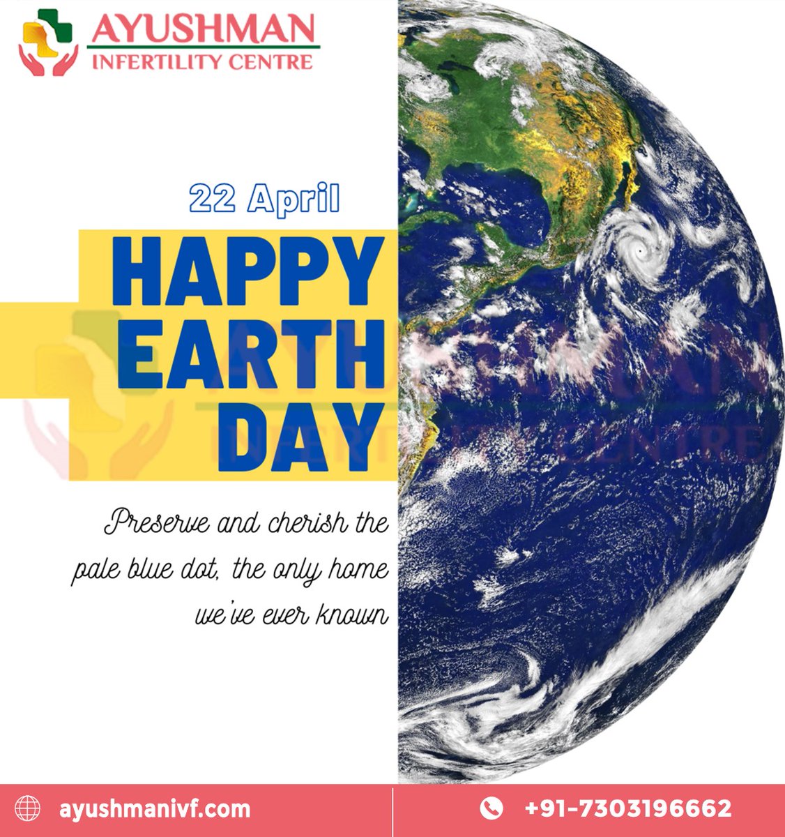 There is no Planet B. Let's treat our Earth with the care it deserves.
.
.
.
.
Visit- ayushmanivf.com

#worldearthday #happy #earth #day #earthday2024 #savetheearth #discoverearth #earthpic #pollutionfree #stoppollution #delhi #ayushmancentreofexcellence