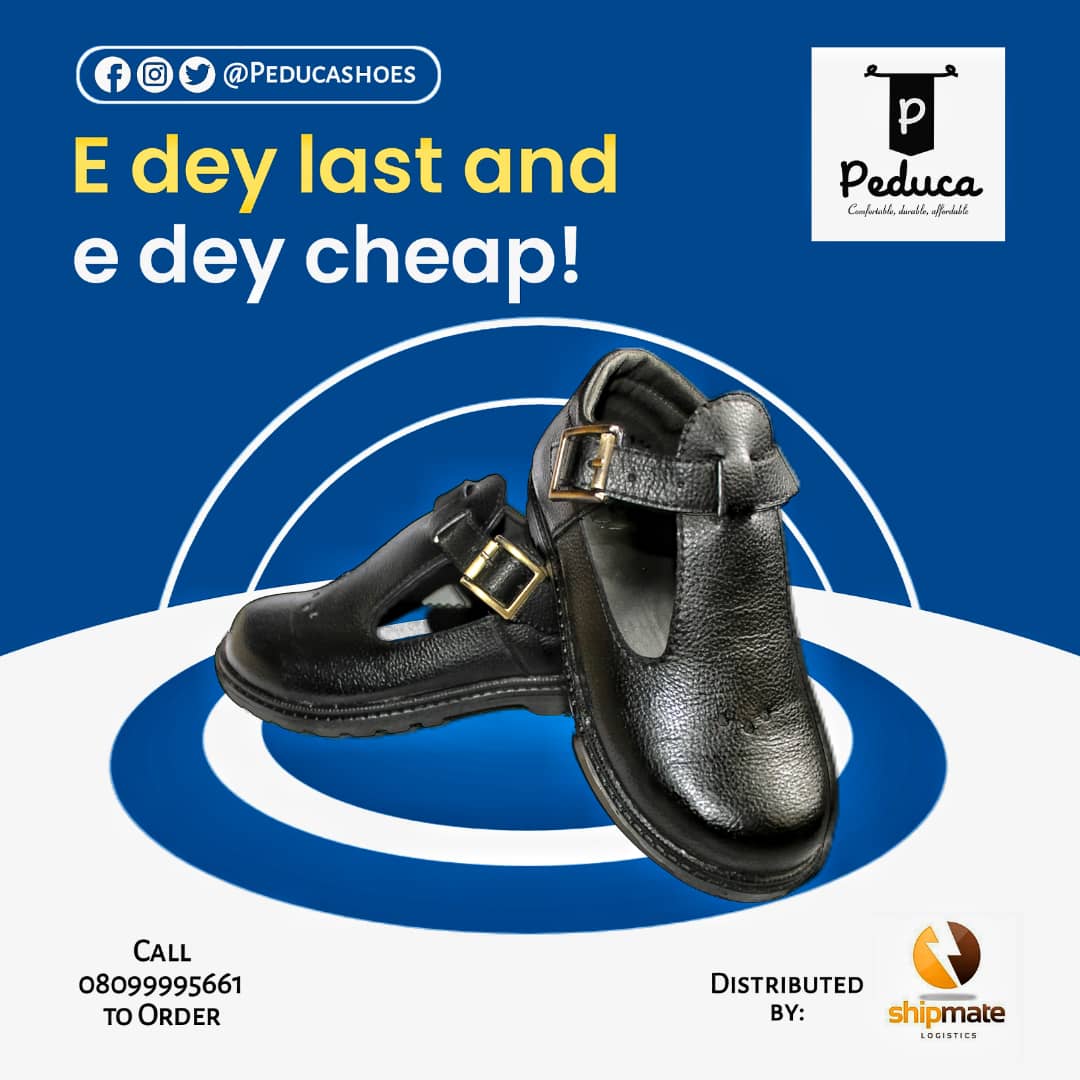 PeducaShoes's tweet photo. Make the most of our durable and affordable shoes for your kids today! Dial 08099995661 to place your order. #Schoolshoes #KidsFootwear #BackToSchool #ChildrensShoes #SchoolFashion #FootwearForKids #SchoolStyle #KidsStyle #SchoolWear #ShoesForKids #StudentFashion #Abuja https://t.co/0NlOSG0oy1