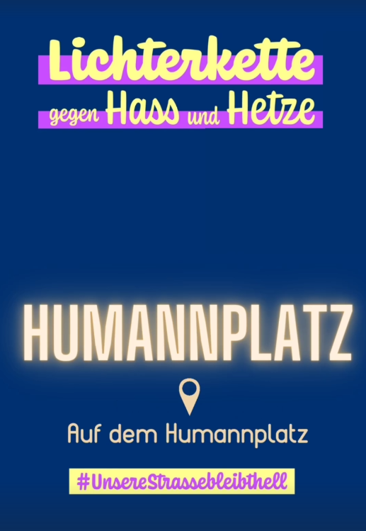 📢 Komm zur #Demo und 📢 verbreite sie: 'Lichterkette gegen Hass und Hetze' 🗓: je 18:00 Uhr: 05.05.2024 28.04.2024 21.04.2024 📌 Ort: Wichertstraße 22, 10439 #Berlin (Humannplatz) 🔗 Link: demokrateam.org/aktionen/licht… #NieWiederIstJetzt #LautGegenRechts #DemoGegenRechts 📢#NoAfD 🚫