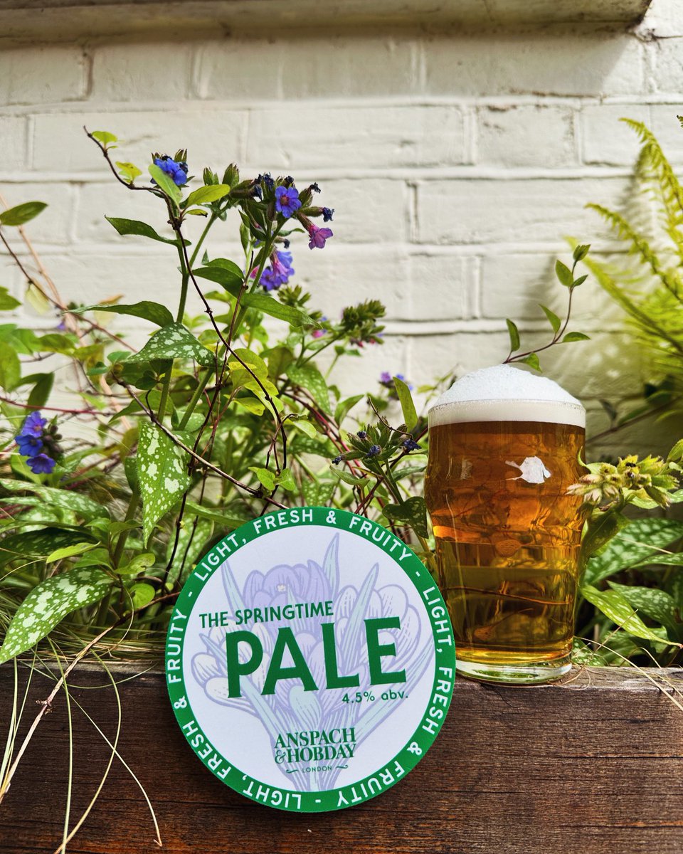 Trust in beer to deliver the seasons. @anspachhobday The Springtime Pale 4.5% LEOPARD BITES will be serving tasty treats 2-9pm today. #beer #norwichpub #nr3 #pubfood #norwichfood