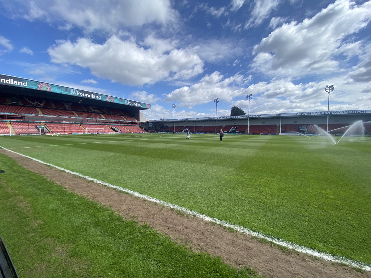 Walsall for me this afternoon. Last time I was here, March 2006, a 2-2 draw, me and Wethers (overhead kick if I remember rightly) the scorers

#bcafc