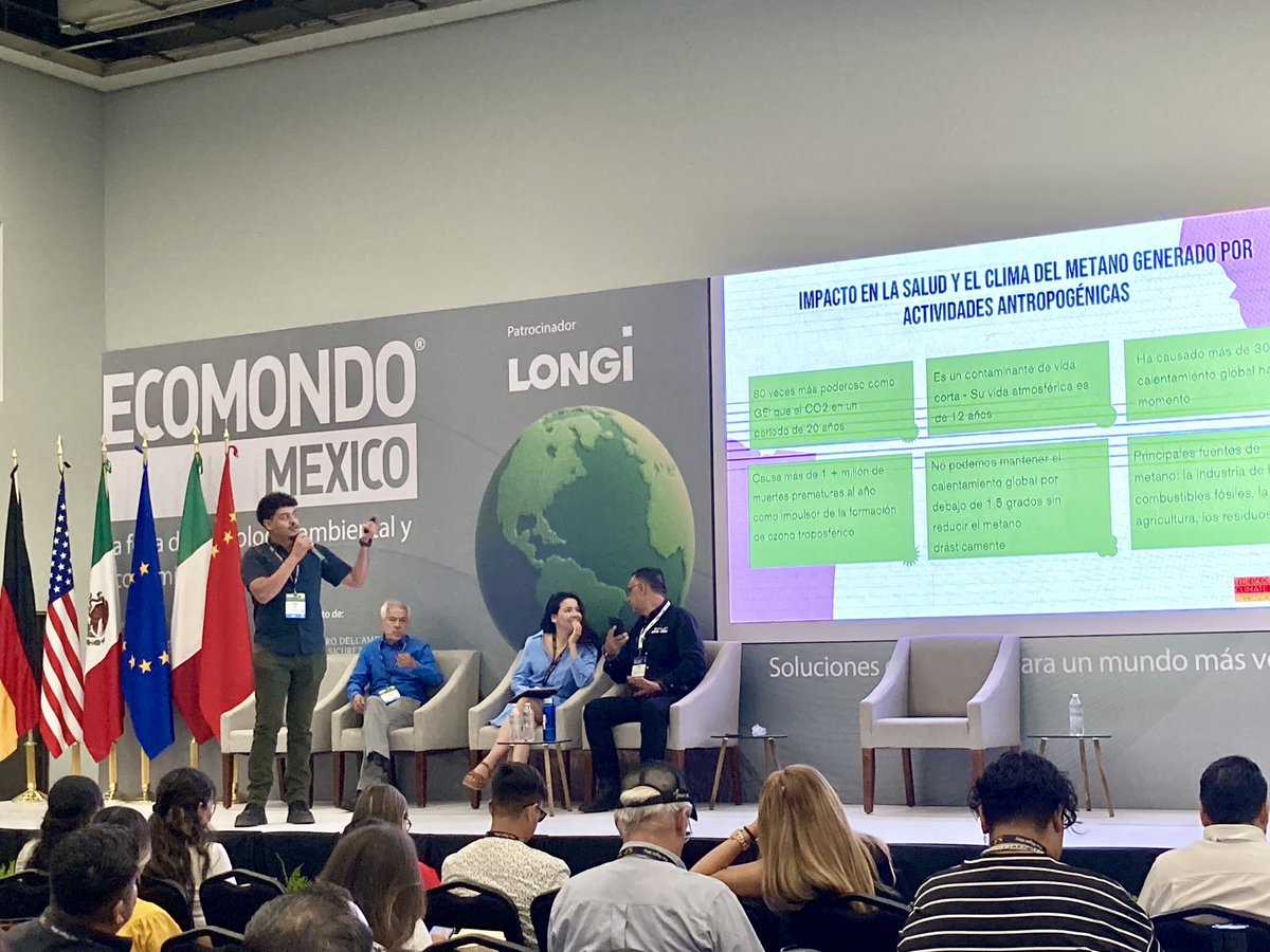 Intercambio de experiencias en el manejo de #residuos orgánicos y prevención de #GEI ; cierre de actividades de  #Ecomondo2024 #economiacircular <a href="/EcomondoMx/">Ecomondo México</a> <a href="/cleanaircatf/">Clean Air Task Force</a> <a href="/SemadetJal/">SEMADET Jalisco</a> <a href="/SIPRAmx/">SIPRA</a>