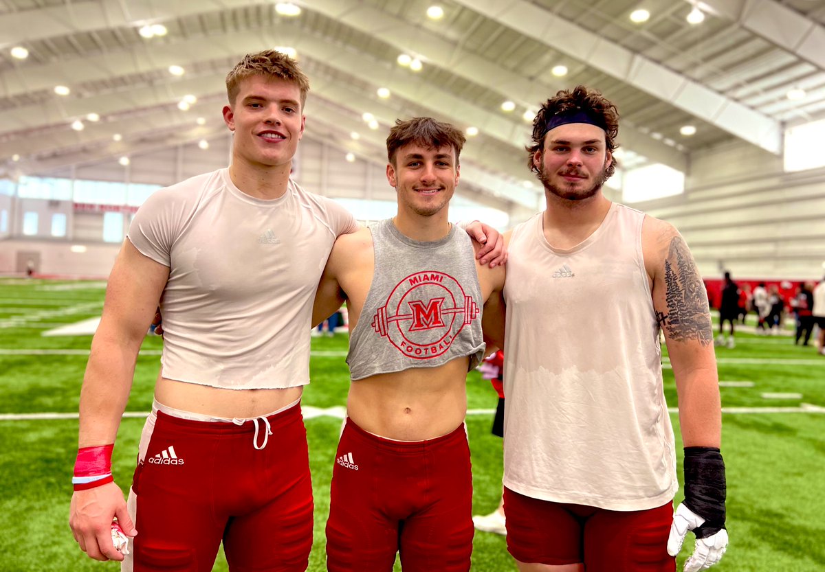 🏈 Butler County’s Best — @MiamiRedHawks Edition | Logan Neu, we will photoshop you in there since you dipped early 😂 @KuwatchJackson @SiWalters21 @DaltonNorris37 @LoganNeu14