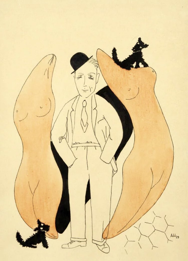 🎨 Karikatura Josefa Šímy

(kresba tuší, akvarel, karton, 1929)

Adolf Hoffmeister