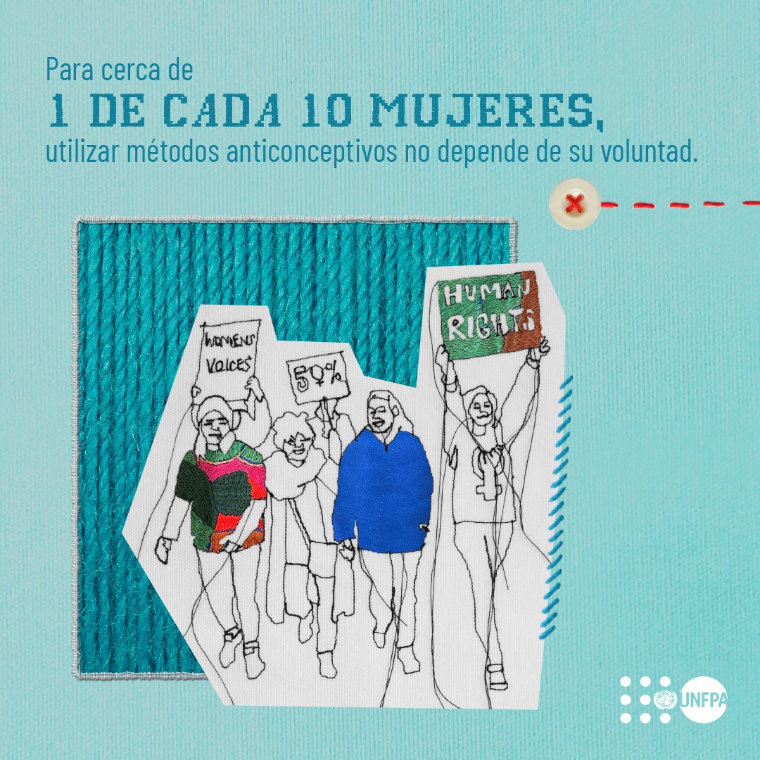 Toda mujer tiene derecho a decidir si quiere formar una familia, cuándo y con quién. El @UNFPA te explica por qué el mundo debe mantener los #HilosDeEsperanza y acabar con las desigualdades en salud y derechos sexuales y reproductivos: unf.pa/3WbcWXo #CIPD30