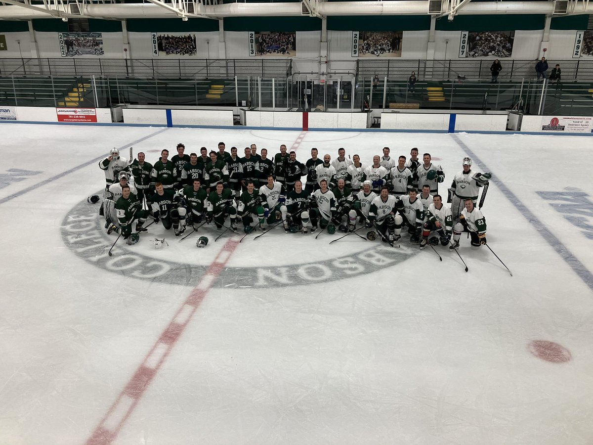 Final from the Beaverdome 2009 - 2015 12 2015 - 2023 5 Great day for Babson Hockey