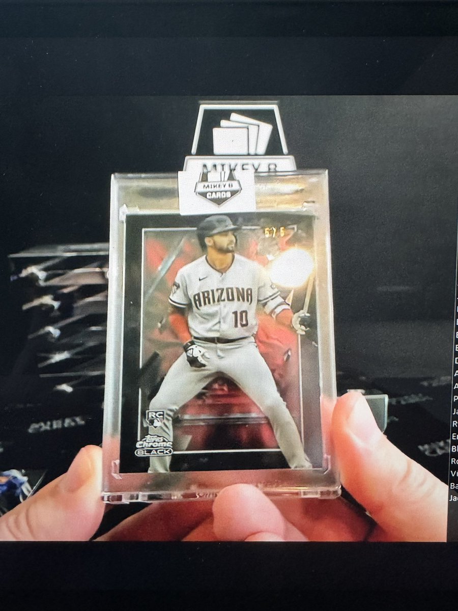 @mikeyBcards was pulling all kinds of fire last night DoD Red /5 Jordan Lawler #bestinthebiz