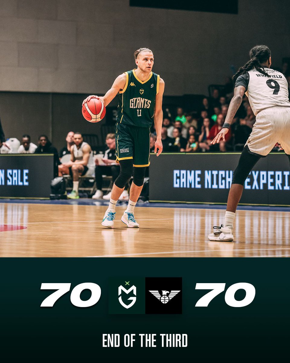 McrGiants's tweet photo. Tied game. Time to end the season on a high 🙌

#IAMGIANT #BritishBasketball https://t.co/HqhY0XQ6ik