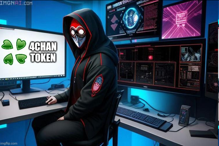 memepl0x's tweet image. #4chan simply cannot be out memed.

The #4ChanArmy is rapidly deploying more troops for the most degenerate takeover of crypto ever.

8000 holders loading and 🎯is billions

🍀4culture 
🍀4memes 
🍀4freedom 
🍀4all