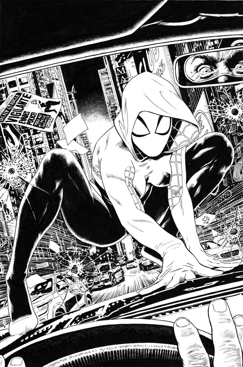 Spider Gwen #spidergwen #Spiderman #comics