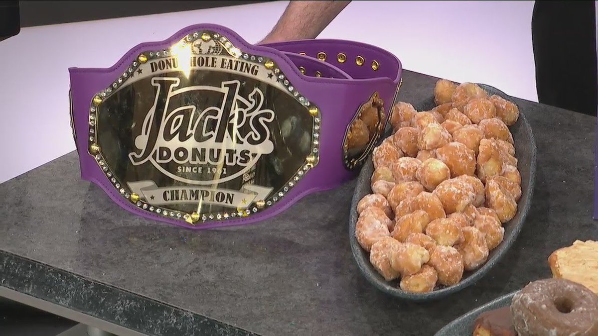 Major League Eating (@eatingcontest) on Twitter photo REGISTRATION IS A GO! The 2024 <a href="/jacksdonuts/">Jack's Donuts</a> World Donut Hole Eating Championship! New Castle IN hosts the 3rd annual throwdown 5/25/24! Record 344 in 8 minutes. Will it be broken? Possibly. How much coffee will be consumed? Hard to say. Will your mind be blown? MOST CERTAINLY! REGISTRATION IS A GO! The 2024 <a href="/jacksdonuts/">Jack's Donuts</a> World Donut Hole Eating Championship! New Castle IN hosts the 3rd annual throwdown 5/25/24! Record 344 in 8 minutes. Will it be broken? Possibly. How much coffee will be consumed? Hard to say. Will your mind be blown? MOST CERTAINLY!