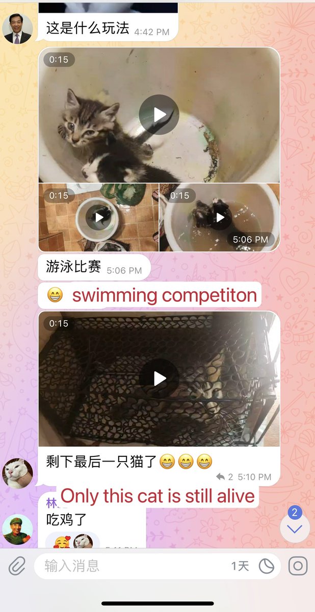 Chinese people abuse animals tweet media