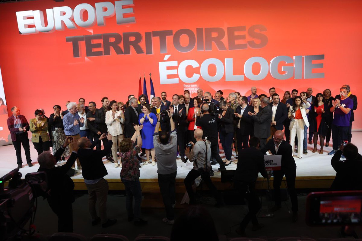 Labège. #EuropeTerritoiresEcologie pour une Europe qui nous protège. Merci! C’est parti! @ETE_2024