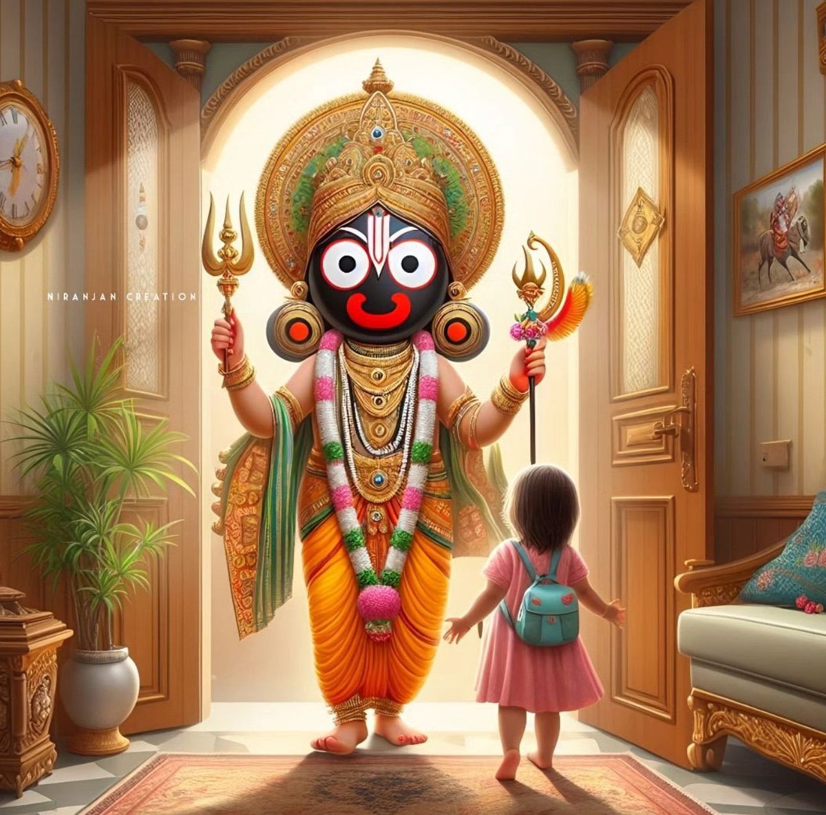 Friends can you reply with Jai Jagannath?