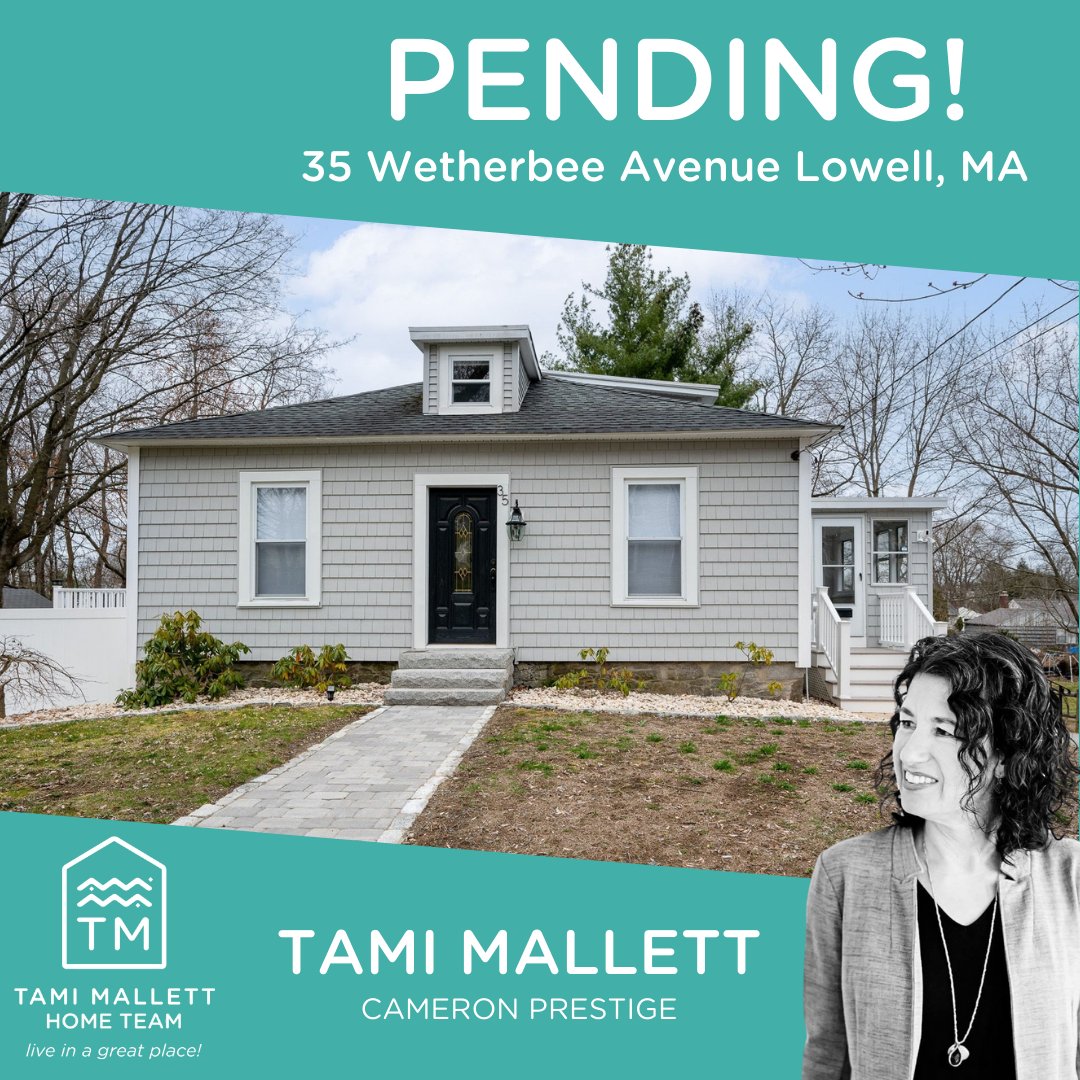 PENDING - LOWELL, MA!
Huge congratulations to my incredible clients for triumphing over stiff competition and successfully going under agreement on this stunning home! 🎉

#pending #underagreement #LowellMA #Massachusetts #marealtor #realtor #realestategoals #realestate