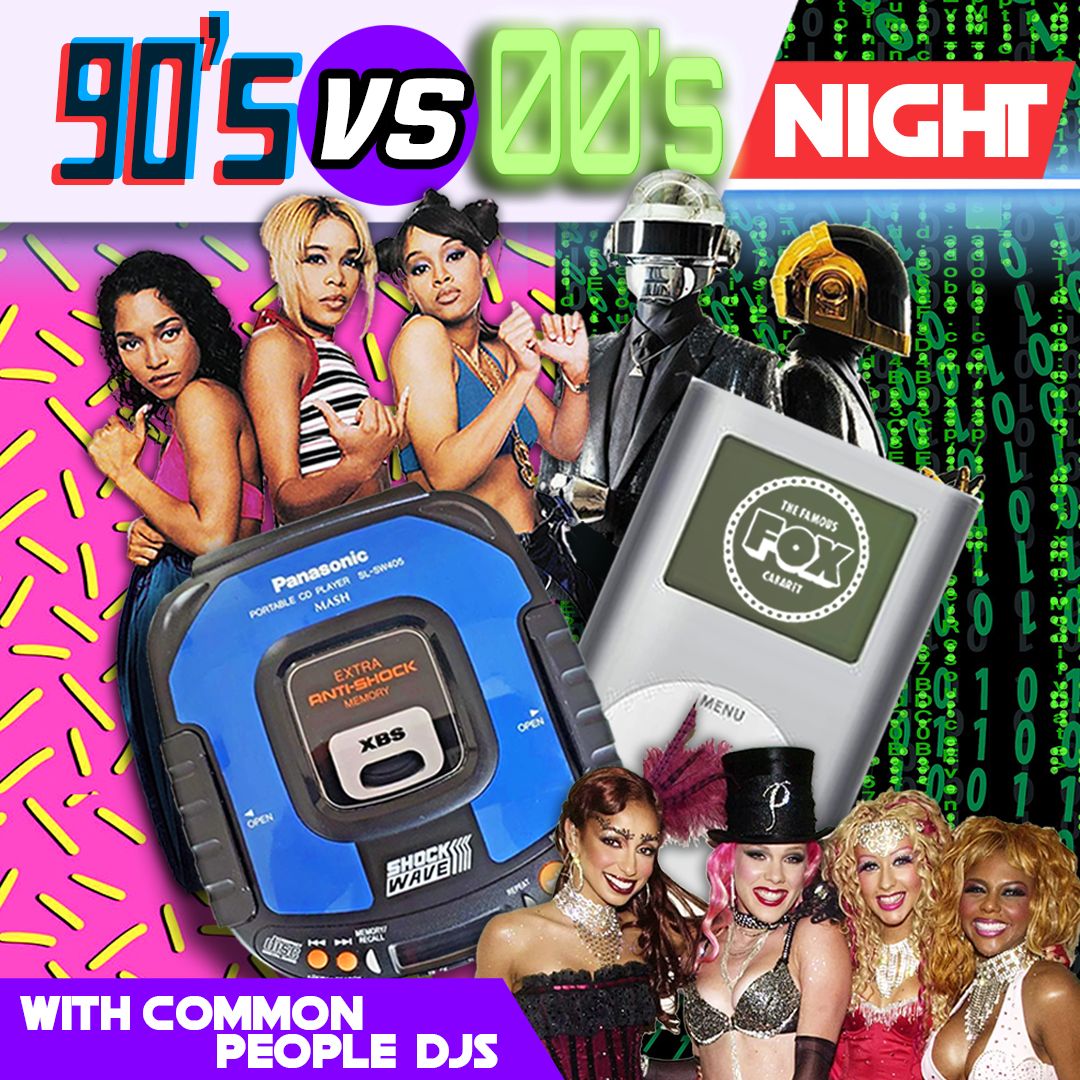 🦋 ☀️ Tonight it's 90s vs 00s Night with the Common People DJs playing all the greatest hits from the #90s and #00s! ☀️ 🦋 10:30pm-2am Tickets at the door (online tickets sold out)