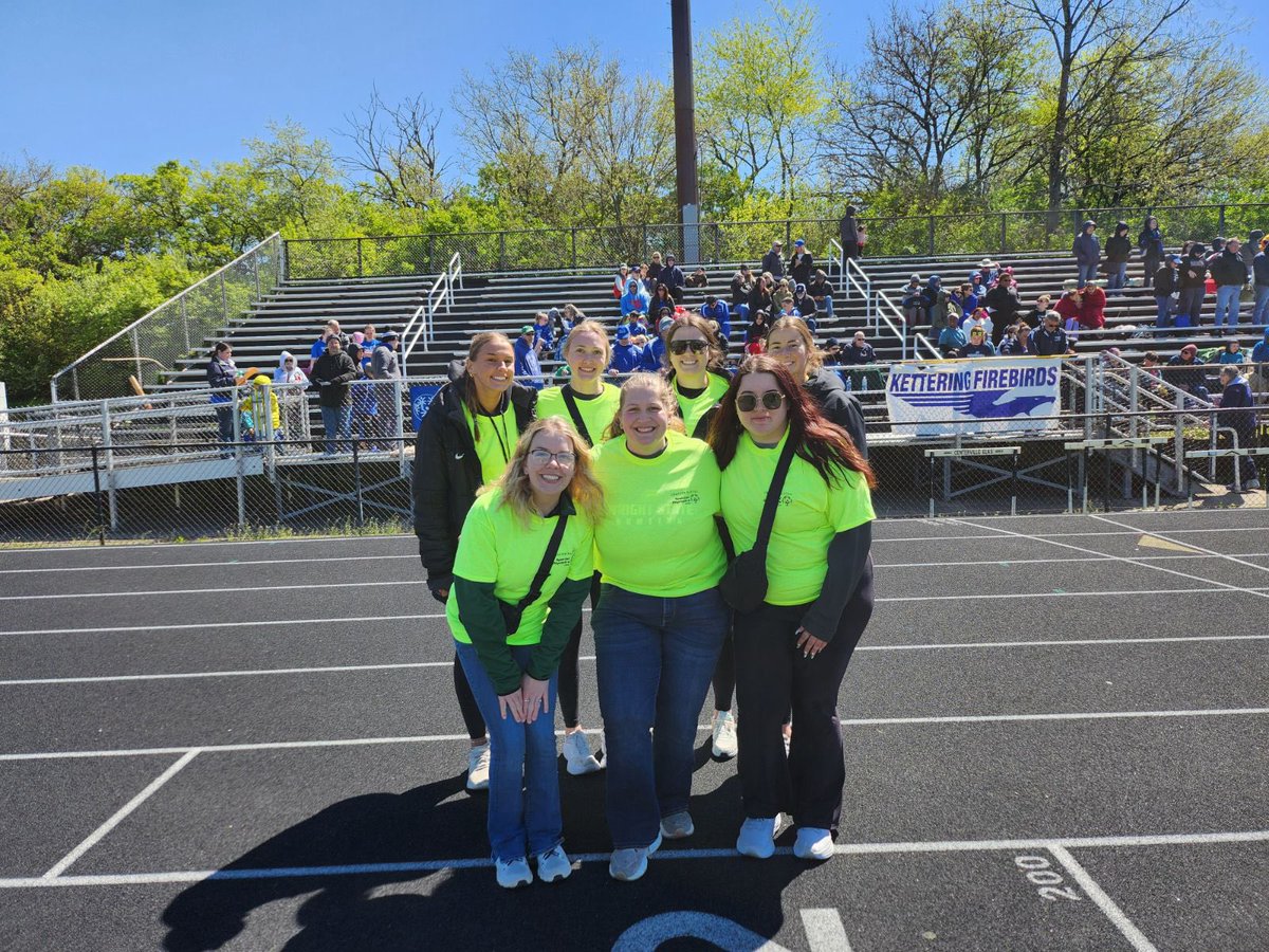 Raider bowlers came out this morning to support the Special Olympics of Montgomery County track and field event! 💚🐺 #RaiderUp | #RaiderFamily