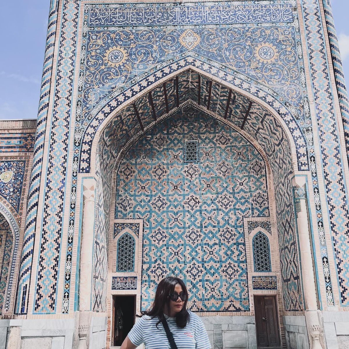 Another day unpacking the beauty of Samarkand 🩷