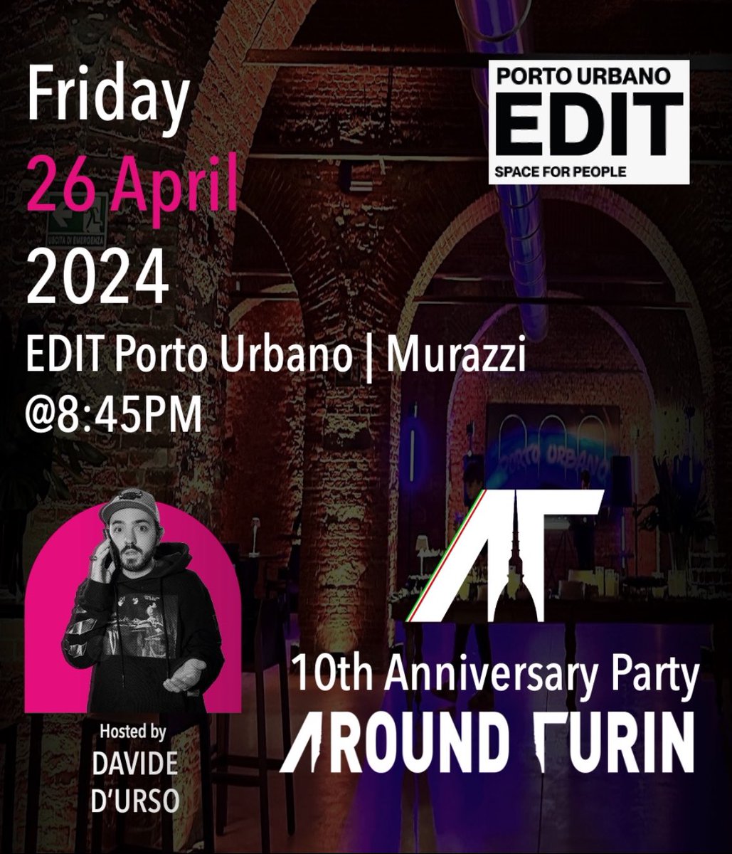 120+ guests for the 10-yrs anniversary party of Around Turin 🤩 see you very soon! #yourfamilyinturin