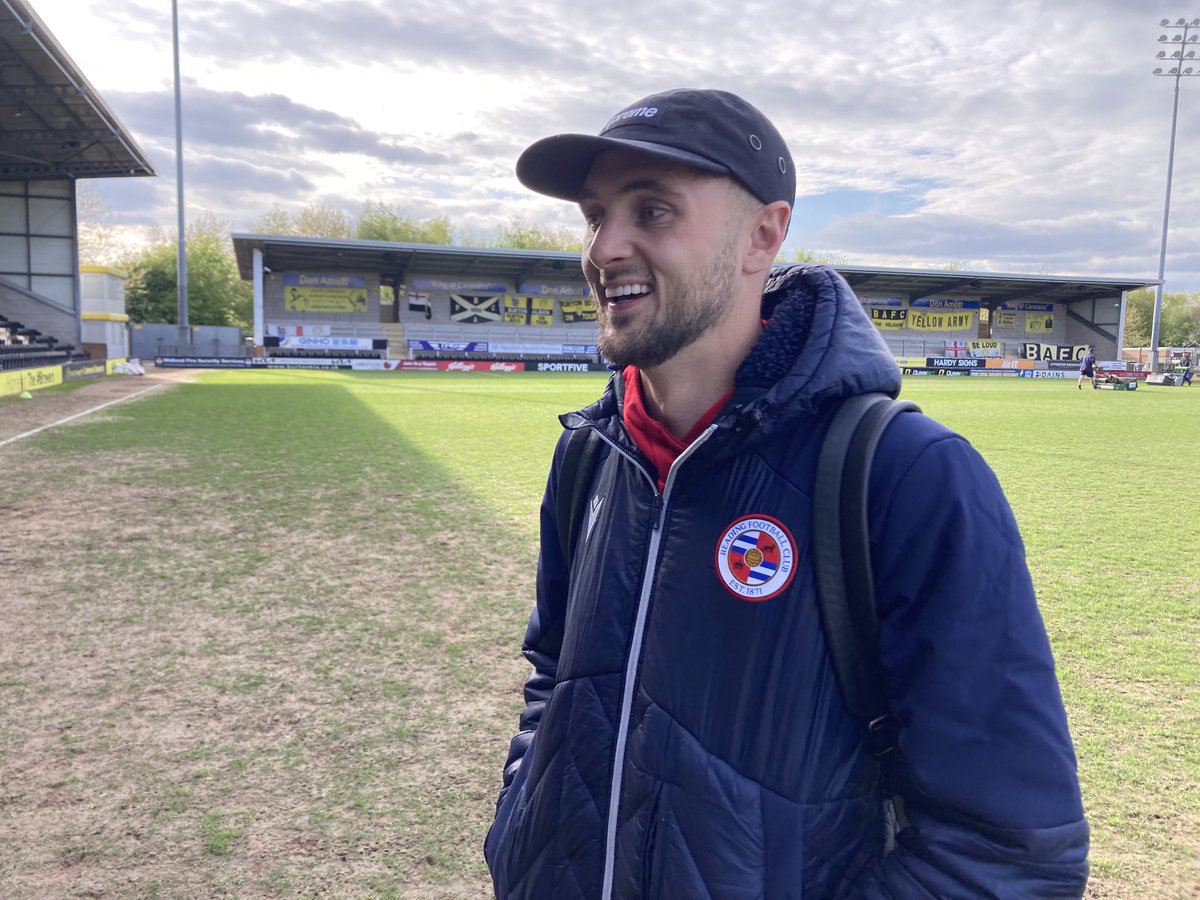 Defeat today for ⁦@ReadingFC⁩ here at Burton - but another great goal from Lewis Wing and he’s just told me he’s definitely staying at Reading next season.