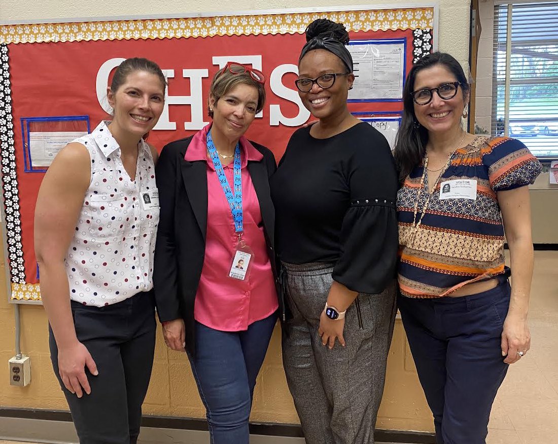 We had a fabulous visit from the Maryland Institute of Literacy and Equity. They had a chance to tour our school and visit our #chesduallanguage classes! #CHESROCKS