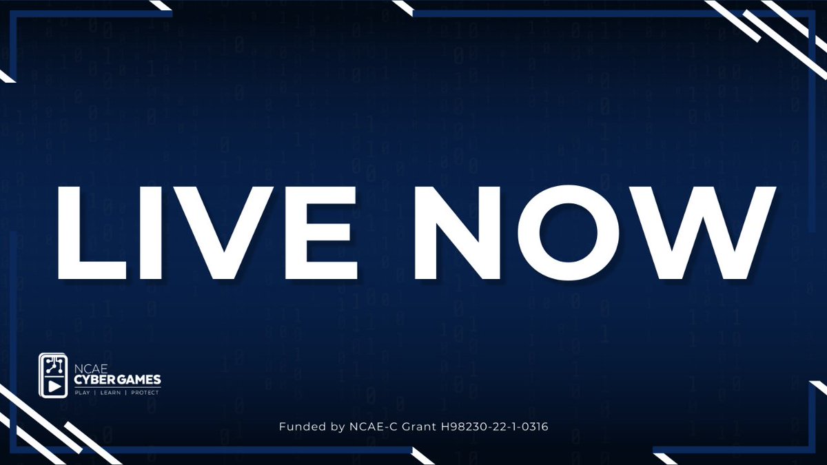 NCAE Cyber Games tweet media