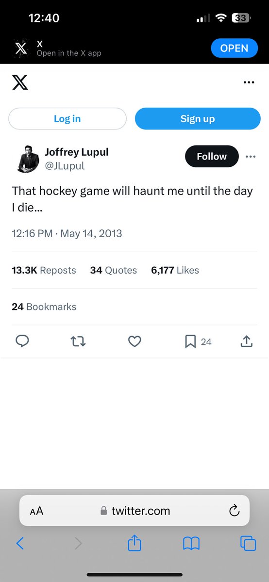 cdorsey18's tweet photo. @JLupul bruins leafs again! Can’t ever forget about this https://t.co/4gOA8ee33C