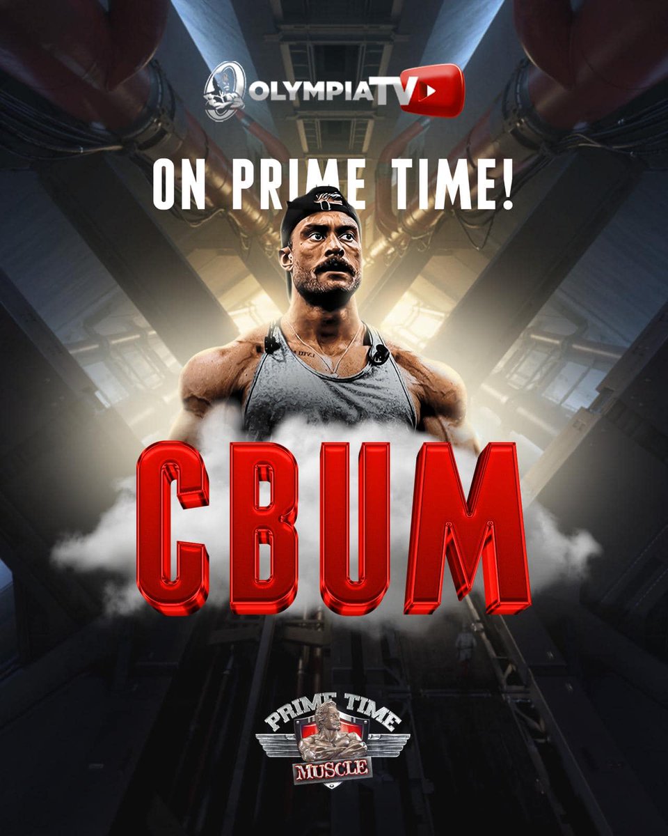Flex Magazine
🥇🏆🏋️‍♂️💪💪👑🔥🤴🤵‍♂️
@cbum  The Megastar joins the cast of @prime_time_muscle 
Watch Now On The Olympia TV You Tube Channel
@tkguindy @_chris Cormier @timwilkins_live @mrolympiallc 
#cbum #primetimemuscle #olympiatv #primetimemuscle #mrolympia #classicphysique