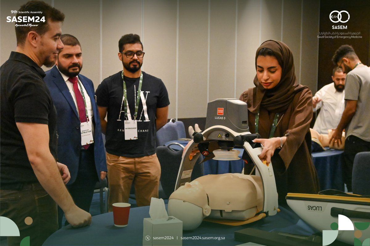 sasem2024's tweet photo. The #SASEM2024 Advanced Shock Life Support concluded on a high note after a full day of training on real life scenarios in managing the Shock patient.

#powertoEMpower https://t.co/qyHeeq6i3j