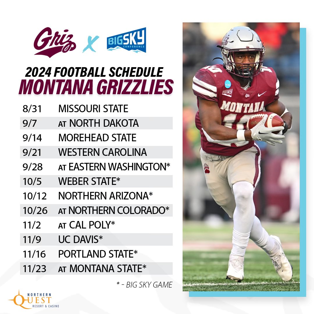 Griz ready for a #BigSkyFB title defense in 2024? 🤔 #ExperienceElevated