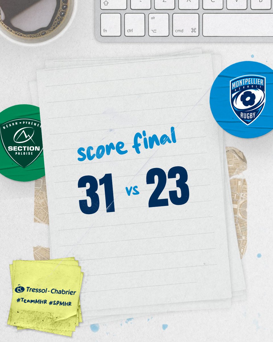 C'est terminé au Hameau. Nos Cistes s'inclinent face aux Béarnais et laissent filer le point de bonus défensif durant cette deuxième, même si Masivesi Dakuwaqa marque le dernier essai de la rencontre sur la sirène. 

#teamMHR #SPMHR
