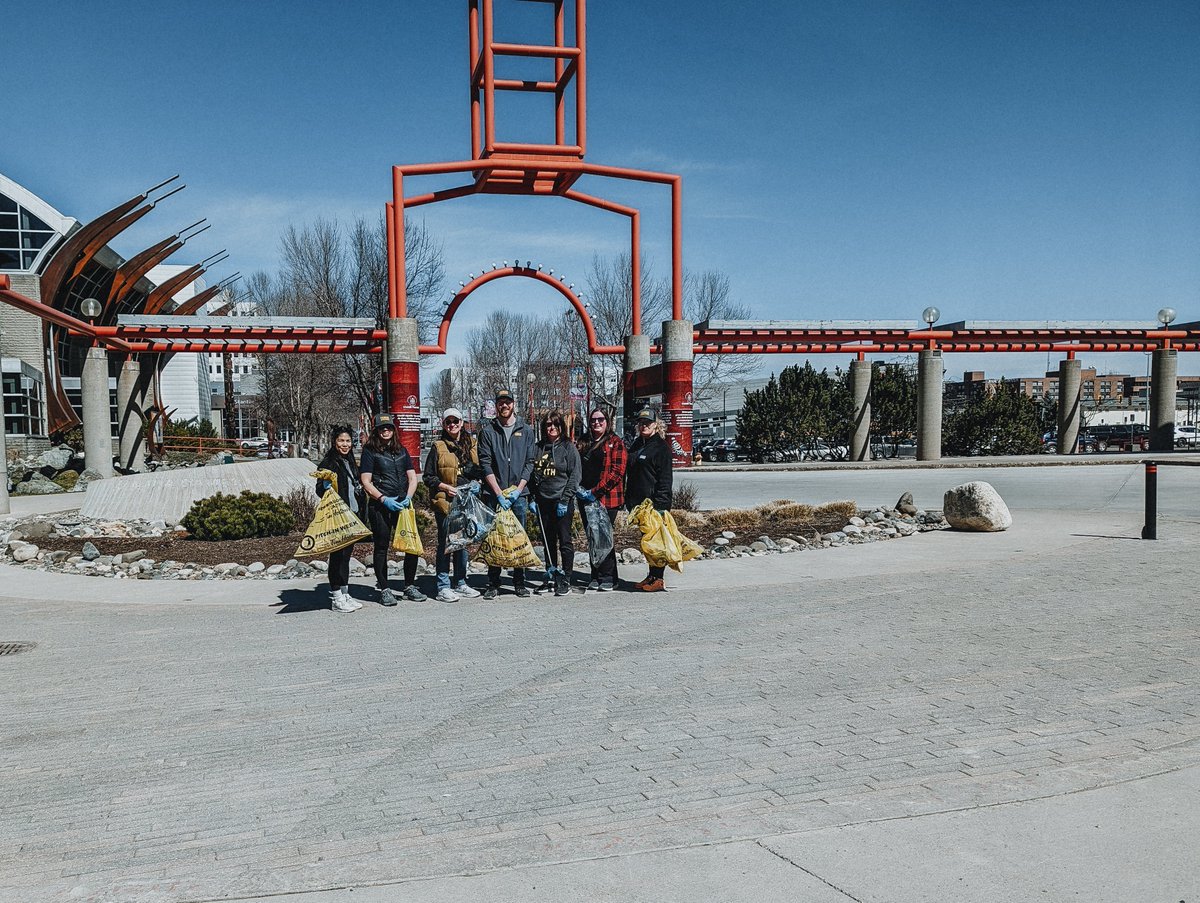 Happy Earth Day! We celebrated a little early by wrapping up Tourism Week and partaking in the City of Prince George Spring Clean Up on Apr. 19! #takeonPG #EarthDay2024